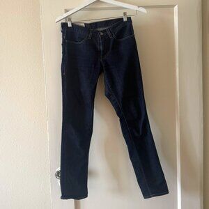 Imogene + Willie Size 26 Dark Blue Mid Rise Denim